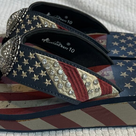 Montana West Americana Sandal - Picture 2 of 3